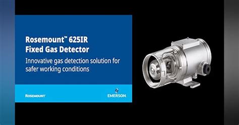 Rosemount 625IR Fixed Gas Detector 